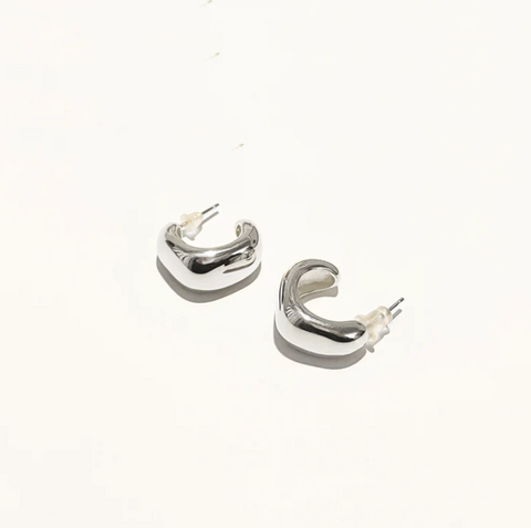 ur jewelry: geometric dome earrings